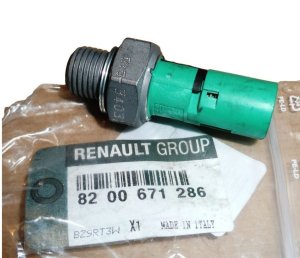 Sensore pressione olio 8200671286 Renault Trafic Master II 1.9 dCi Originale