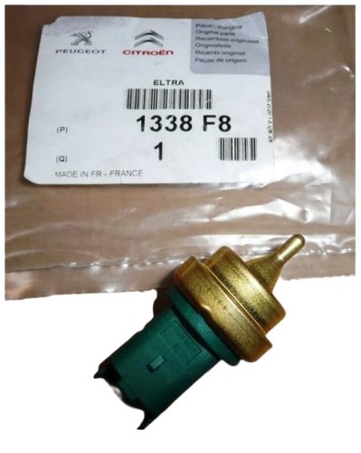 Sensore di temperatura 1338F8 Citroen C3 C4 C5, Peugeot 206 308 508 1.6 HDI  Originale