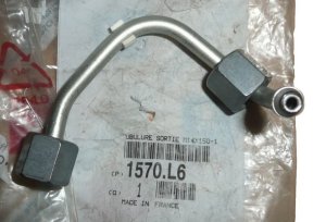 Tubo carburante 1570L6 Citroen Peugeot Originale 2.2HDI