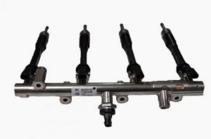 Iniettore con barra Originale 4 pz. 175226645R Renault 1.3 16V TCE