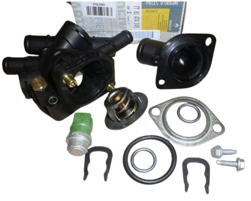 Alloggiamento termostato 7701474249 Renault Clio II, Megane Originale
