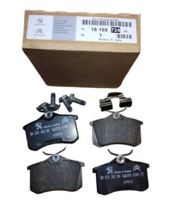 Pastiglie freno anteriori originali 1616872480 Citroen C3