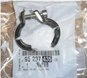 Morsetto tubo di scarico 9823743580 Citroen Peugeot Originale
