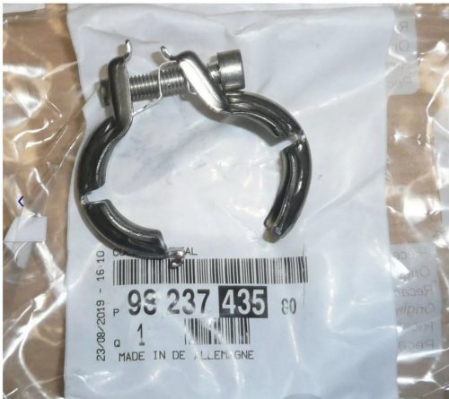Morsetto tubo di scarico 9823743580 Citroen Peugeot Originale