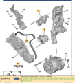 Komplet Paska Klinowego 1687977080 Citroen Spacetourer 2.0BLUEHDI Oryginał