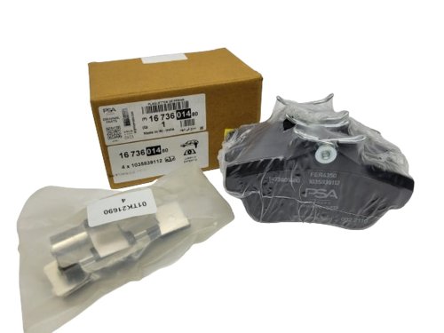 Pastiglie freno posteriori 1673601480 Citroen Jumpy Peugeot Expert Originali