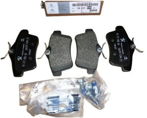 Pastiglie freno posteriori 1623180880 Citroen C4 II DS4 DS5 Originali