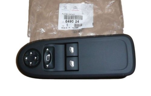 Pulsante di apertura/chiusura finestrino 649024 Peugeot 308(T7) Originale