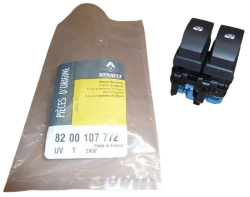 Pulsante di apertura/chiusura finestrino 8200107772 Renault Megane II Scenic II Originale