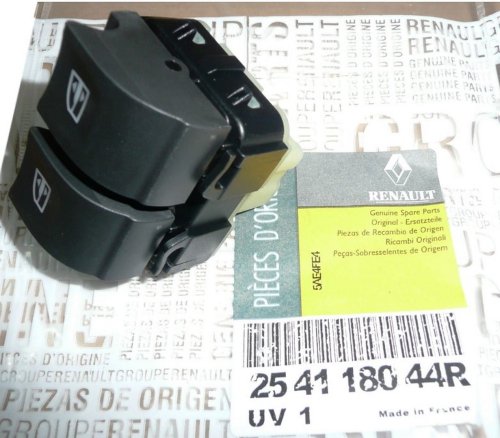 Pulsante di apertura/chiusura finestrino 254118044R Renault Clio IV Originale