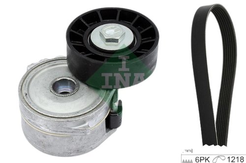 Cinghia trapezoidale completa 1611278280 Citroen C4, C5 III Peugeot 508 2.0HDI  16V Originale