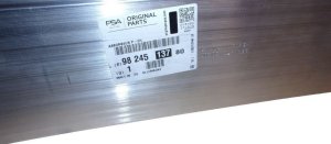 Rinforzo frontale 9824513780 Peugeot 3008 II 5008 II Originale