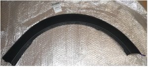Listello passaruota anteriore destro 638747990R Dacia Logan II Originale
