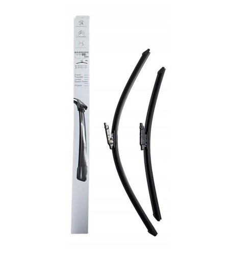 Spazzole tergicristallo 1643098080 650/400MM Piatte Citroen Peugeot Originali