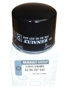 Filtro olio 8200257642 Renault Clio, Kangoo, Twingoo Originale