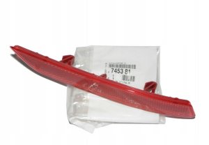 Riflettore paraurti destro 745381 7453.81 Peugeot 508 Originale