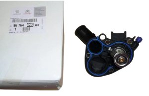 Alloggiamento termostato 9676409580 Citroen Peugeot 1.2VTI Originale
