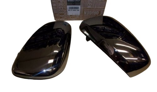 Alloggiamento specchietto completo 8201668740 Cromo Renault Originale
