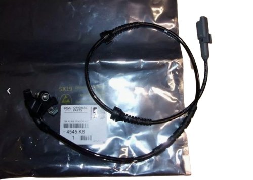 Sensore ABS posteriore 4545K8 Nuovo OE PSA