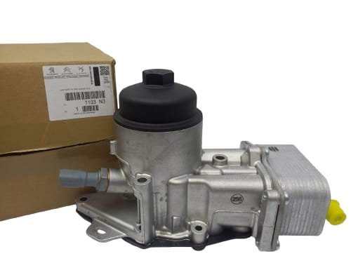 Alloggiamento filtro olio Citroen C4 2,0 16V 1103N3 9650348180 Nuovo Originale
