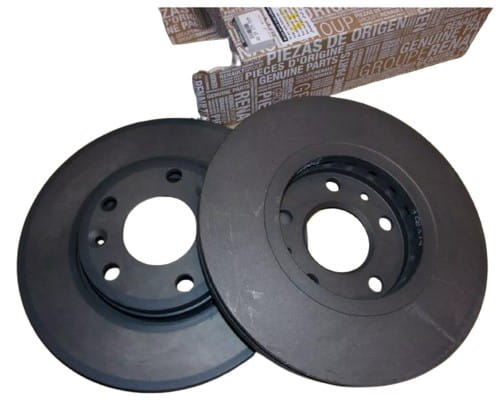 Disco freno anteriore completo originale 402067902R Megane 3
