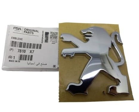 Emblema posteriore 7810X7 Nuova originale Citroen Peugeot 3008 I