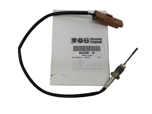Sensore temperatura gas di scarico 9666230280 Citroen Peugeot 2.0HDI 16V Originale