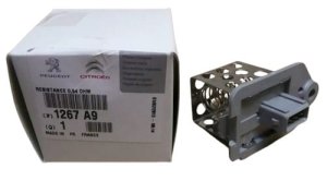 Resistenza ventilatore 1267A9 1267.A9 Citroen Peugeot Originale