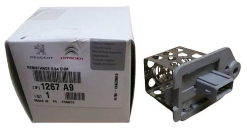 Resistenza ventilatore 1267A9 1267.A9 Citroen Peugeot Originale