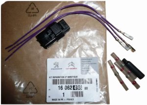 Spina con cablaggio sensore di parcheggio 1606249880 Citroen C6 Originale