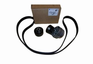 Set cinghia trapezoidale 1613844480 Citroen C5 II, C3 Peugeot 407 1.6HDI Originale