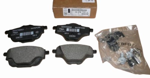 Pastiglie freno posteriori 1693587380 Citroen C4 Picasso II, Peugeot 308 Originali