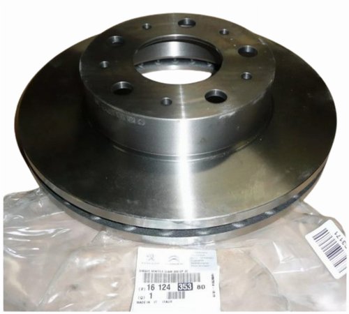 Disco freno anteriore 1612435380 Citroen Jumper III Peugeot Boxer III Originale