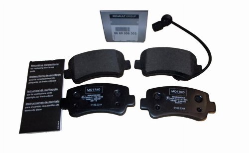 Pastiglie freno posteriori  8660006303 Renault Master III 2.3DCI Originali