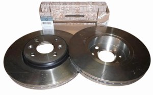 Dischi freno anteriori 402069518R Renault Dacia Originali Nuovi