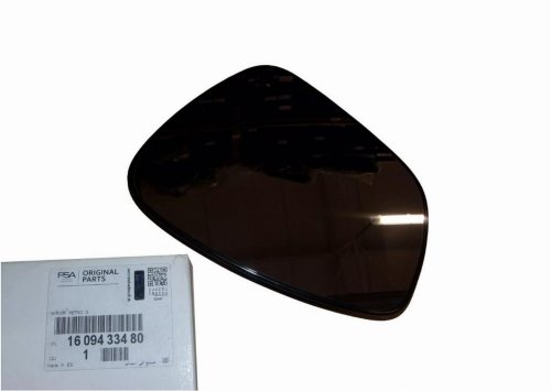 Inserto specchietto sinistro 1609433480 Citroen C3 Aircross Originale Nuovo