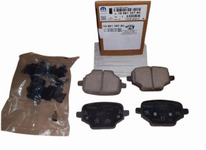 Pastiglie freno posteriori 1688139780 Peugeot Partner III 1.6BLUEHDI Originali Nuove