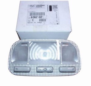 Lampada per plafoniera 6362.Q2 6362Q2 Citroen C2 C3 II Originale Nuova