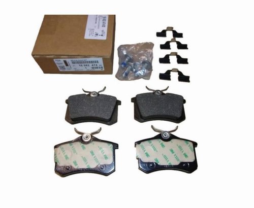 Pastiglie freno posteriori 1668247480 Citroen Peugeot Originali Nuove