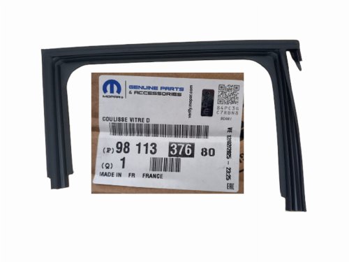 Guarnizione finestrino posteriore destro 9811337680 Peugeot 2008 13 - Originale