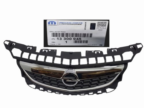 Paraurti con logo e modanature 13300945 Opel Astra Originale Nuovo