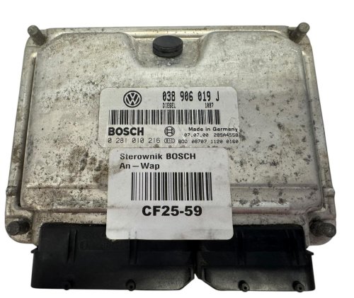 Centralina ECU Bosch 038906019GS 0281010940 Vw Seat