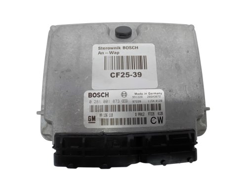 Centralina ECU 0281001873  09136118 Bosch Opel