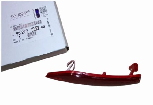 Riflettore paraurti 9827398180 Sinistro Peugeot 208 Originale Nuovo