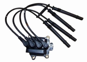 Bobina di accensione + cavi 8200734204 Renault 1.2 16V Nuova