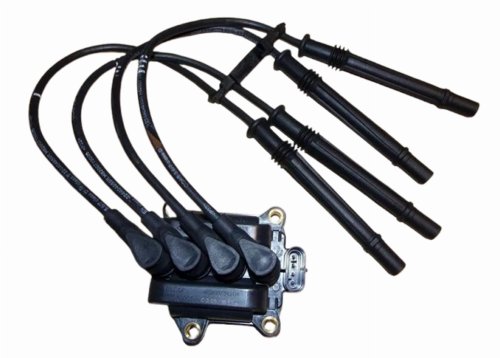 Bobina di accensione + cavi 8200734204 Renault 1.2 16V Nuova