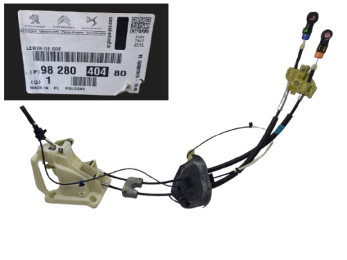 Leva del cambio 9828040480 Peugeot 3008 II,5008 II Originale