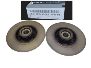 Disco freno posteriore 432000185R Renault Megane III Originale Nuovo