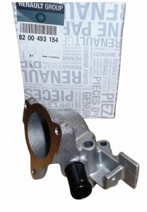 Alloggiamento termostato 8200493154 Dacia Logan  1.4/1.6 MPI Originale Nuovo