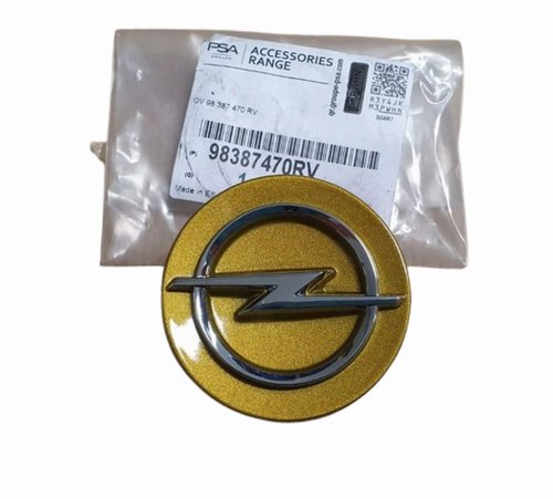 Coprimozzo per cerchio in lega 98387470RV Giallo Opel Originale Nuovo
